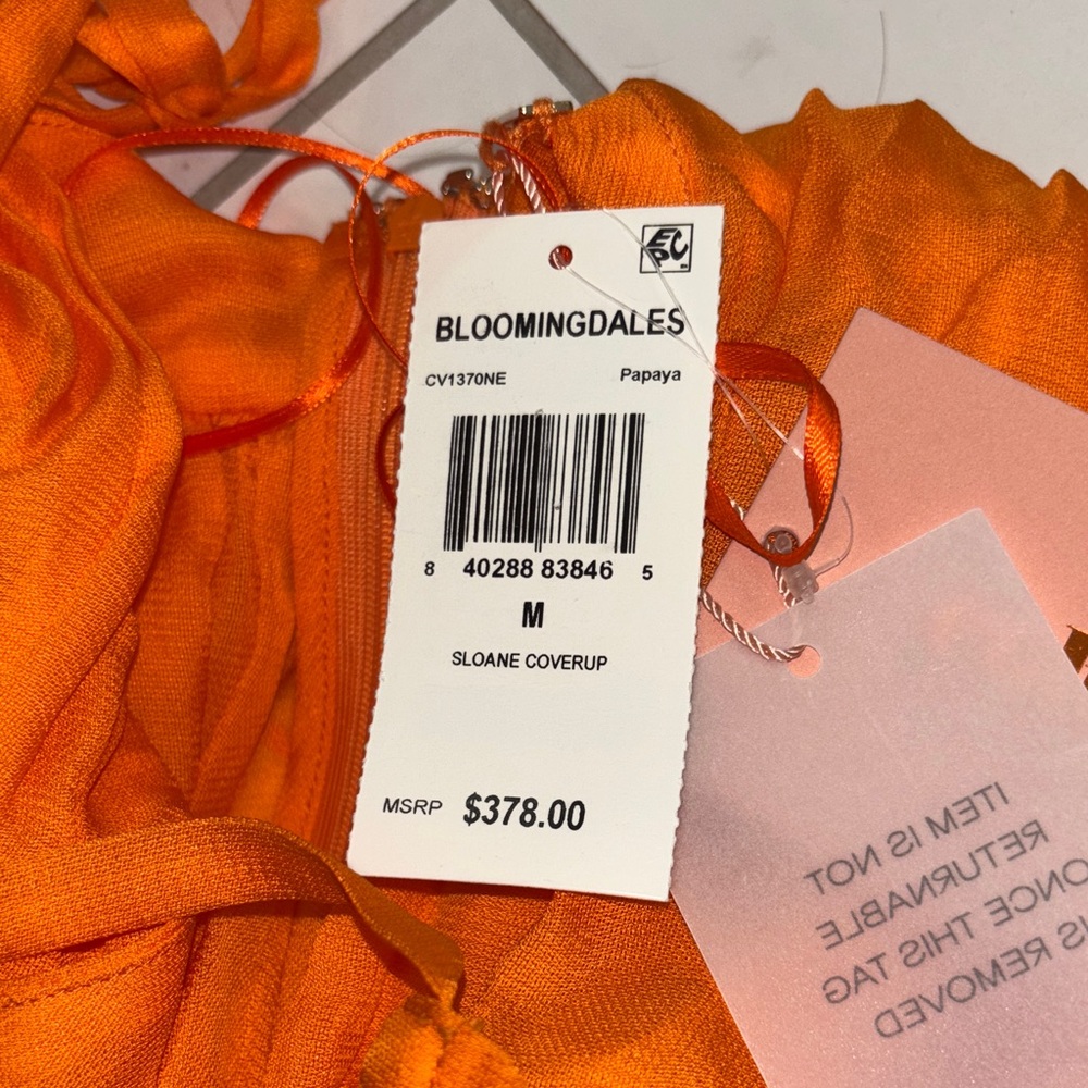 cult gaia Orange Backless Halter Maxi Dress - Picture 5 of 5
